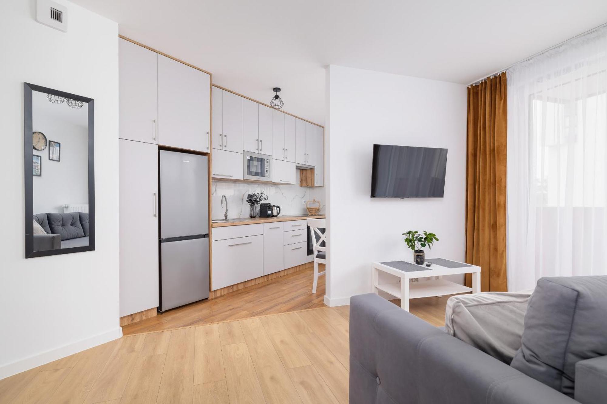 Modern Apartment With Parking Near Tauron Arena By Rent Like Home Krasków Eksteriør bilde